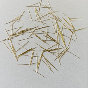 Brass coated micro steel fiber