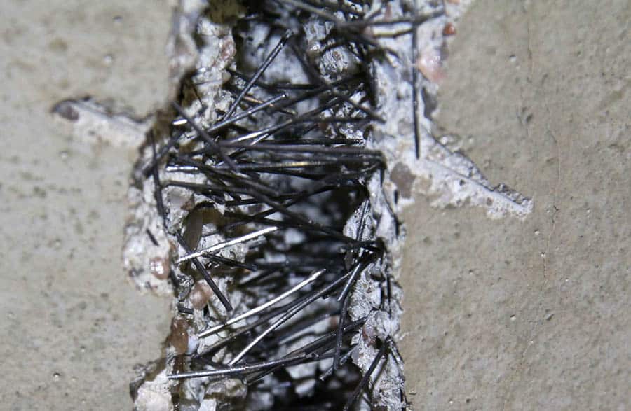 steel fiber application