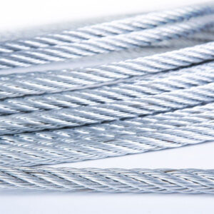 galvanized steel fiber rope 7*19